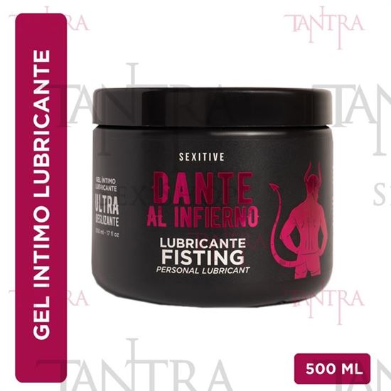 Lubricante fisting ultradeslizante Dante al Infierno 500 ml.